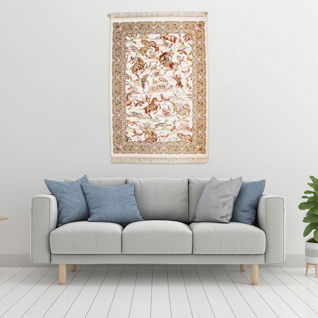 Fine Persian Khas Rug 4x6 ft