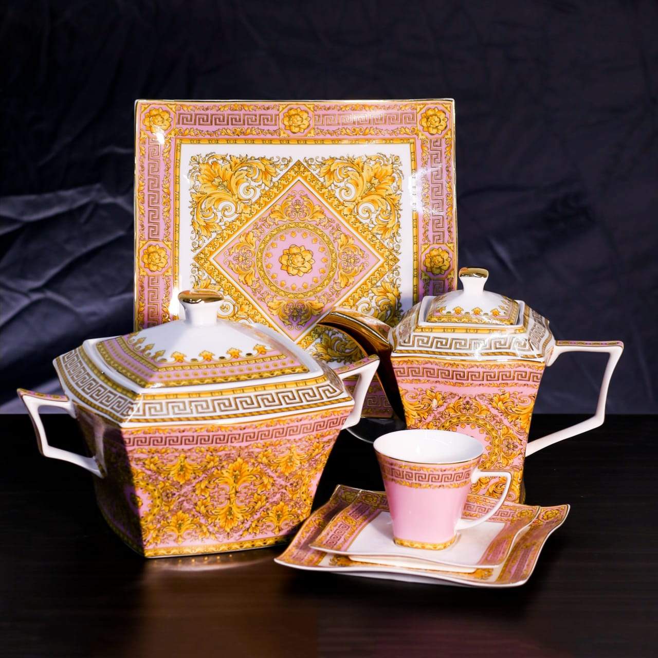 DINNER SET ROYAL BISTRO 100PC 100-FX-673P BASIC