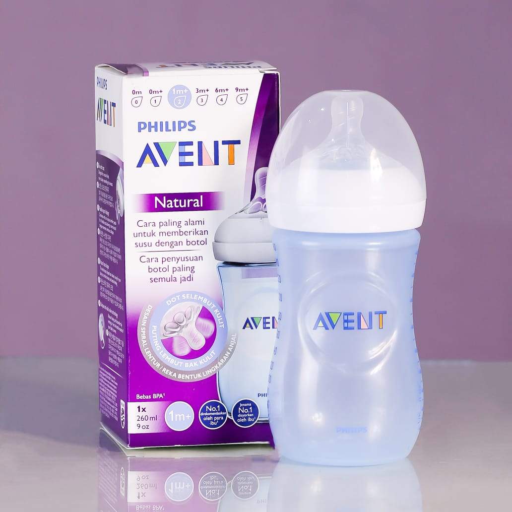 PHILIPS AVENT BABY FEEDING BOTTLE NATURAL 260 ML SCF695/13