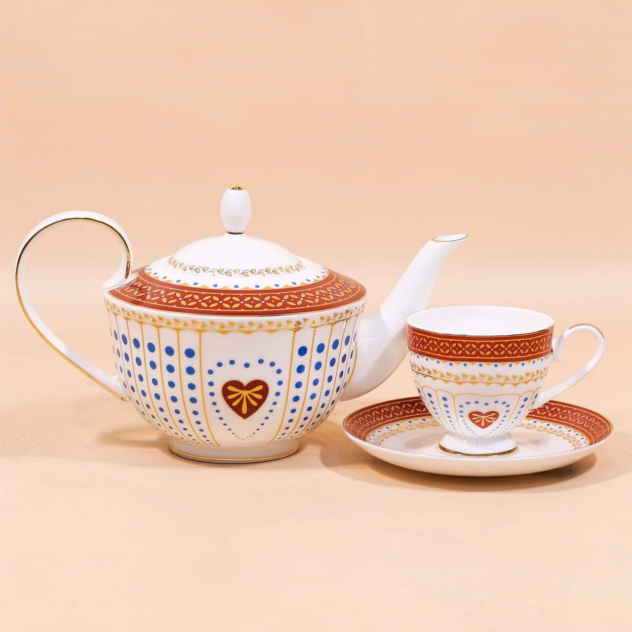 TEA SET 24PC ROYAL BISTRO 24-AC02R