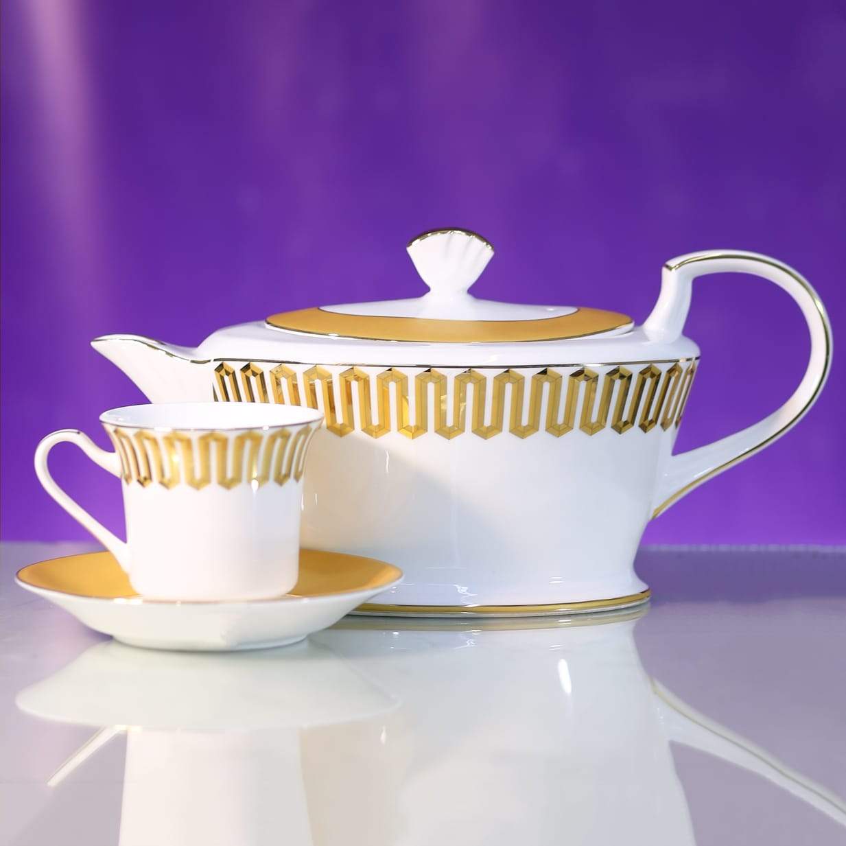 TEA SET 24PC ROYAL BISTRO 24-N11 BASIC