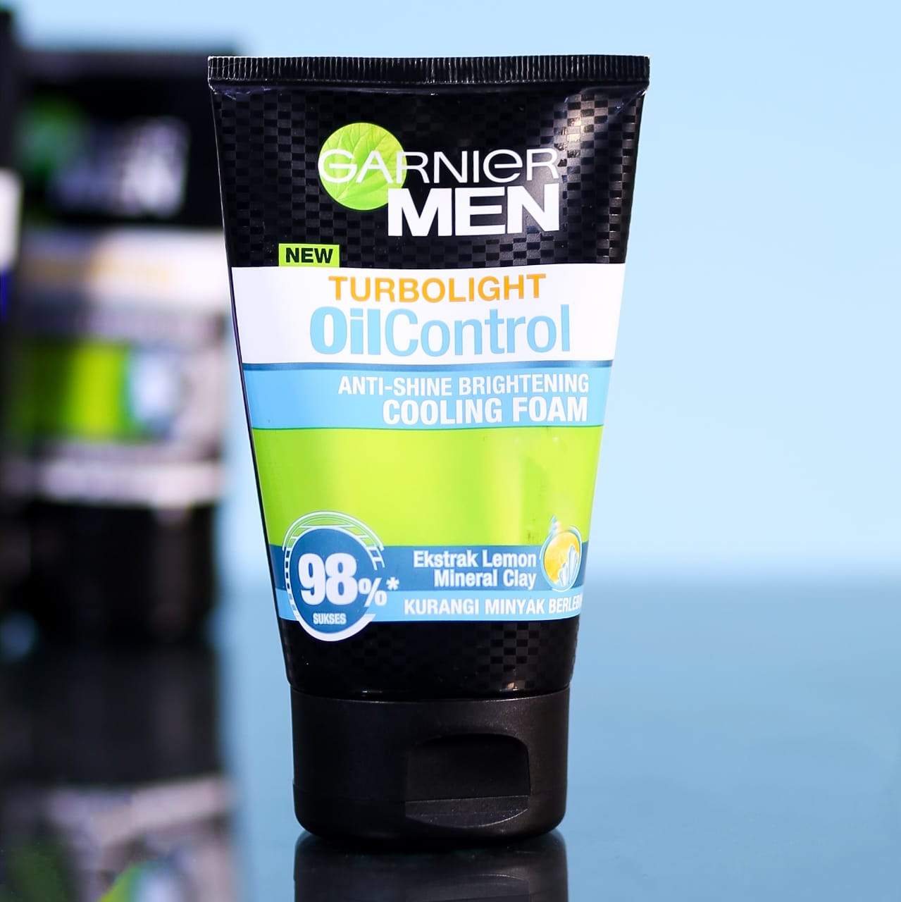 GARNIER MEN COOLING FOAM TURBO LIGHT 100 ML