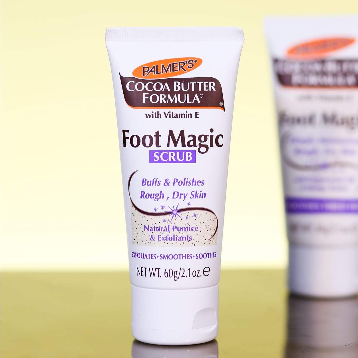 PLAMERS FOOT MAGIC SCRUB COCOA BUTTER 60 GM