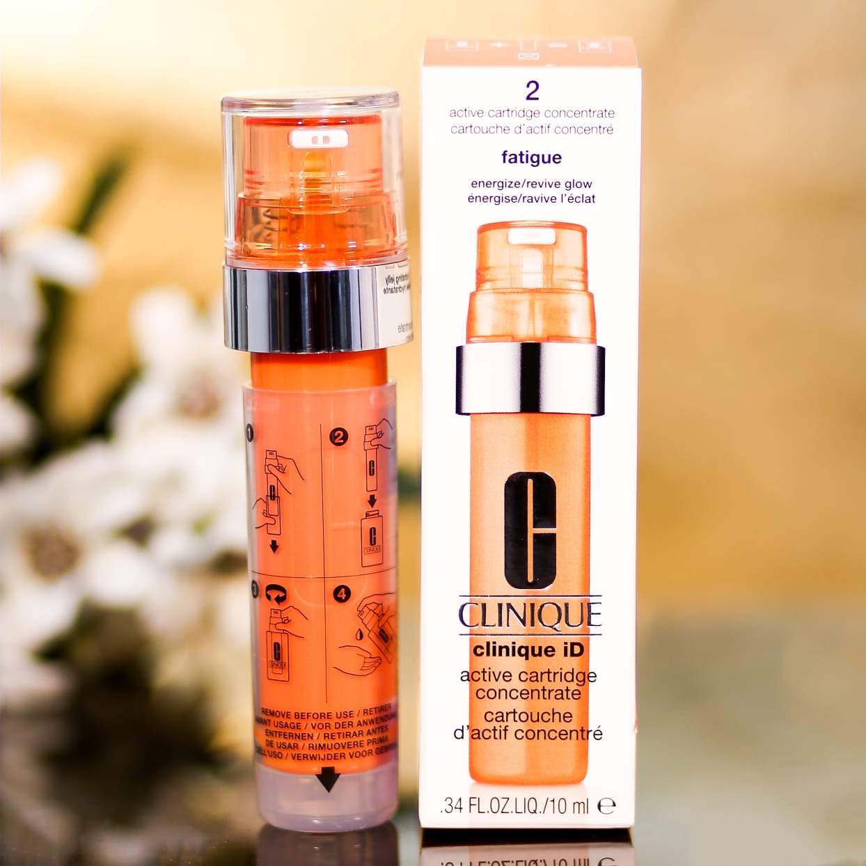 CLINIQUE 2 ACTIVE CARTRIDGE CONCENTRATE FATIGUE 10ML