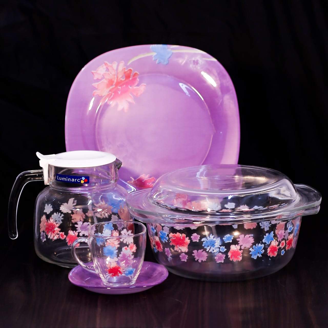 DINNER SET LUMINARC 71PC N1294 BASIC