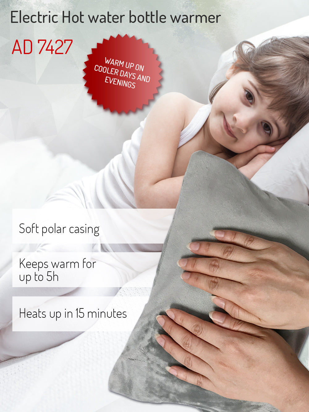 ADLER EUROPE ELECTRIC HOT WATER TERMOFOR AD7427