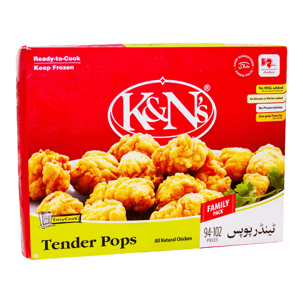 K&N TENDER POPS FAMILY PACK 102 PCS 1.326 GM