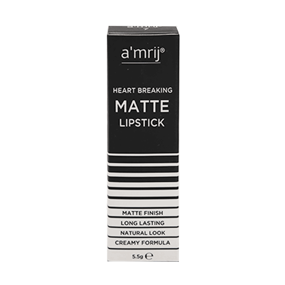 AMRIJ #01 HEART BREAKING MATTE LIPSTICK 5.5G