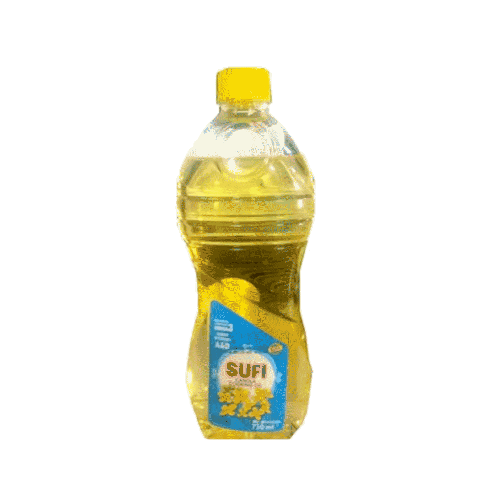 SUFI CANOLA COOKING OIL BOTTLE 750 ML