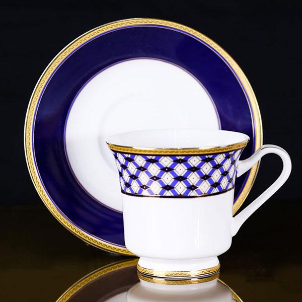 CUP & SAUCER SET ROYAL BISTRO 12PC 12-HH-N12 BASIC