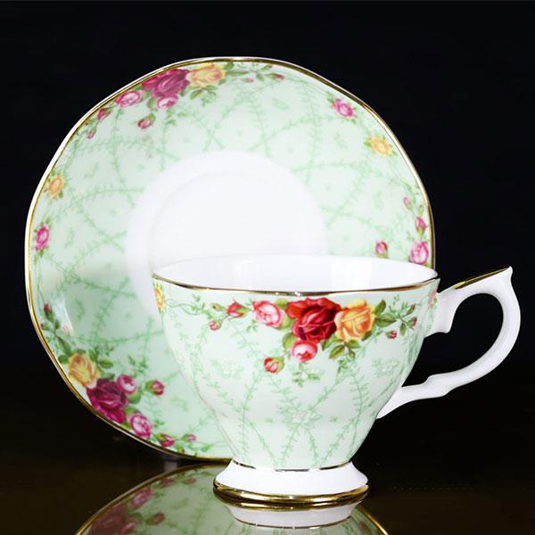 CUP & SAUCER SET ROYAL BISTRO 12PC 12-BJ-801G BASIC