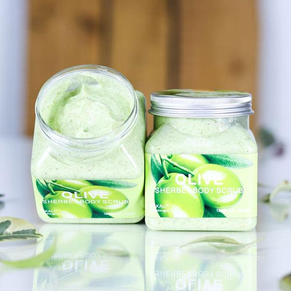 WOKALI BODY SCRUB OLIVE SHERBET 500 ML WKL438