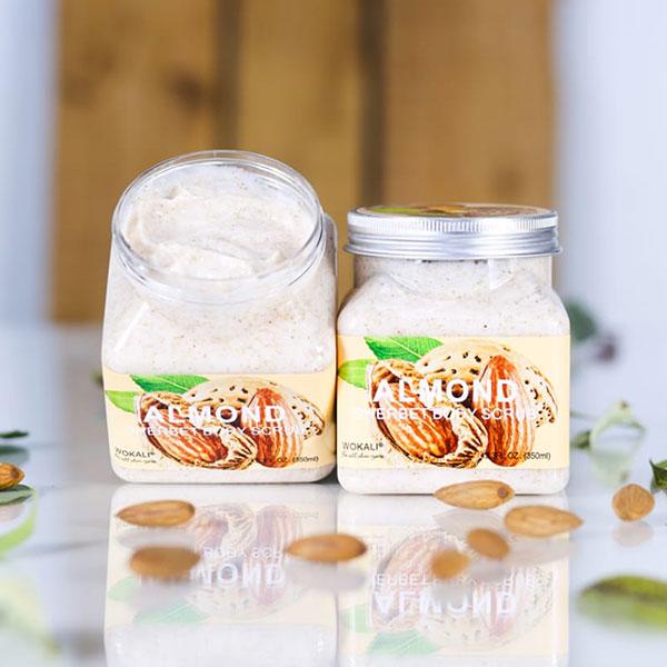 WOKALI BODY SCRUB ALMOND WKL 493 500 ML