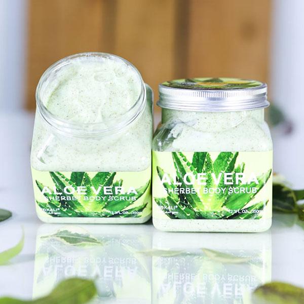 WOKALI BODY SCRUB ALOE VERA 350 ML WKL447