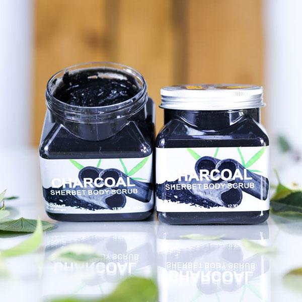WOKALI BODY SCRUB CHARCOAL SHERBET 500 ML WKL485