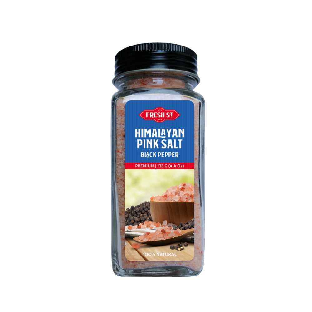 FRESH ST HIMALAYAN PINK SALT ROSEMARY 125GM