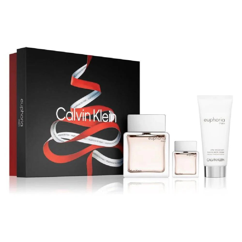 CALVIN KLEIN EUPHORIA FOR MEN 3PC GIFT SET