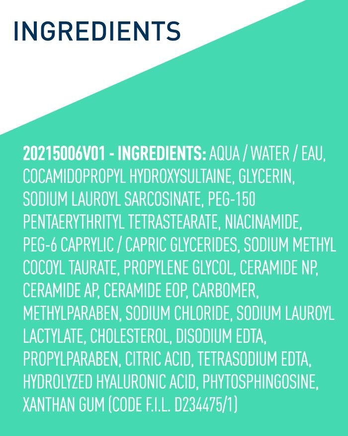 CERAVE FOAMING FACIAL CLEANSER 87 ML