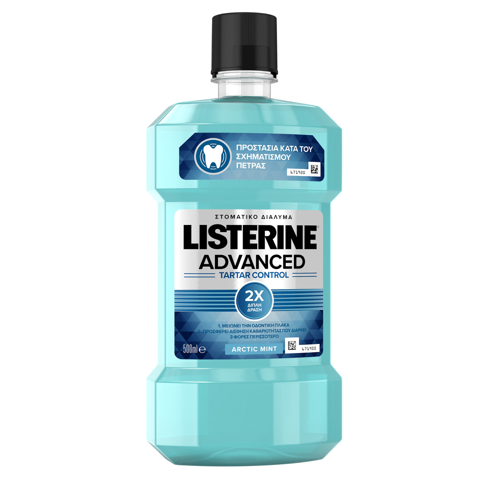 LISTERINE MOUTH WASH ADVANCED TARTAR CONTROL 500 ML BASIC