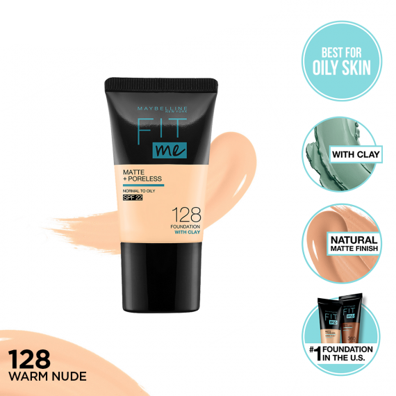 MAYBELLINE FIT ME FDT MAT PORE TUBE 120 CLASSIC IVORY 18ML