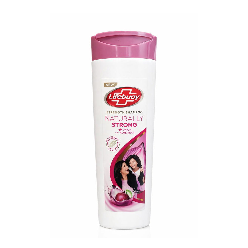LIFEBUOY SHAMPOO NATURALLY STRONG ONION ALOE VERA 370 ML – Al-Fatah