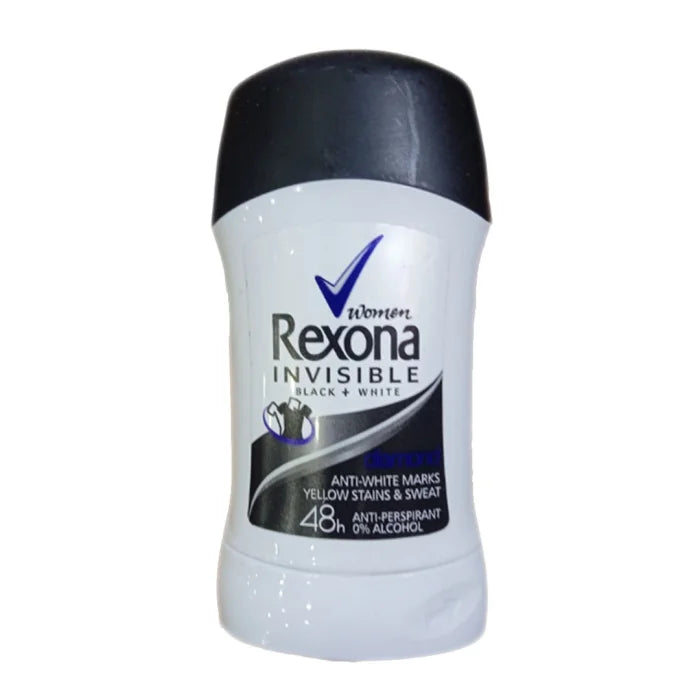 REXONA DEO STICK INVISIBLE BLACK WHITE 40 ML