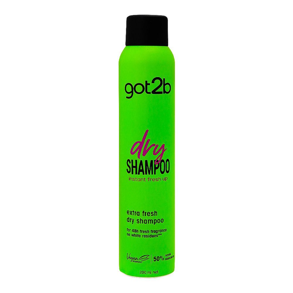 GOT2B DRY SHAMPOO EXTRA FRESH APPLE & SANDALWOOD 200 ML