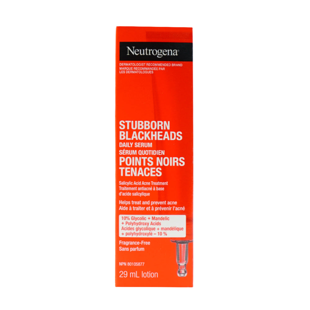 NEUTROGENA STUBBORN BLACKHEADS DAILY SERUM 29ML