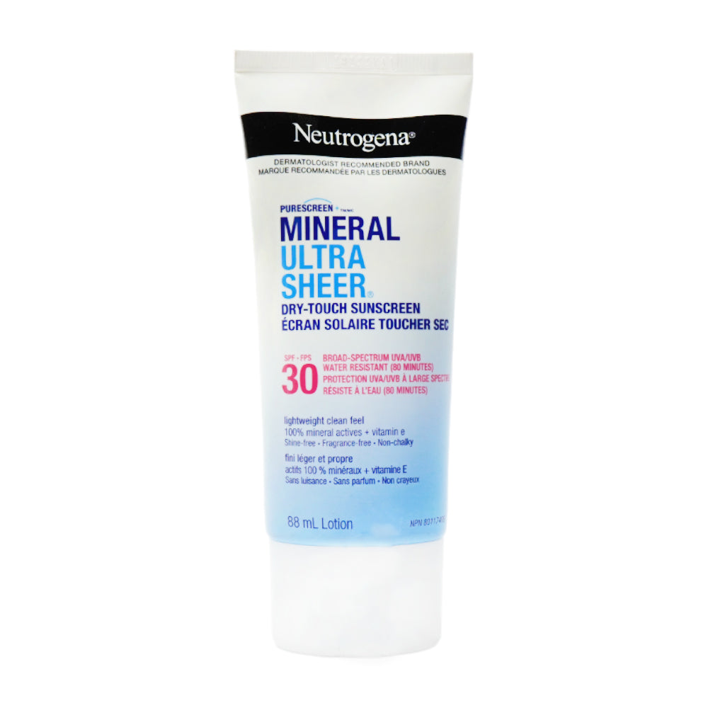 NEUTROGENA MINERAL ULTRA SHEER SUNSCREEN SPF30 88ML