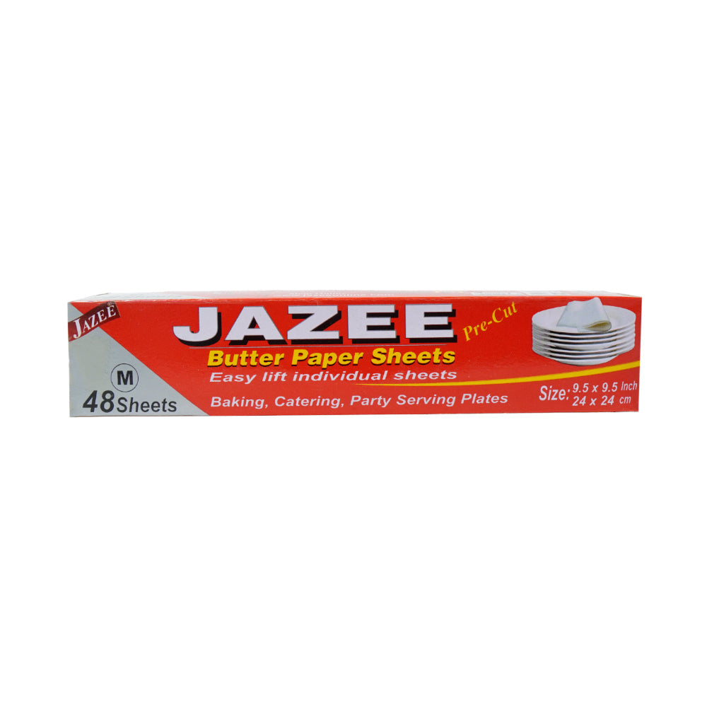 JAZEE BUTTER PAPER MEDIUM 48 SHEETS