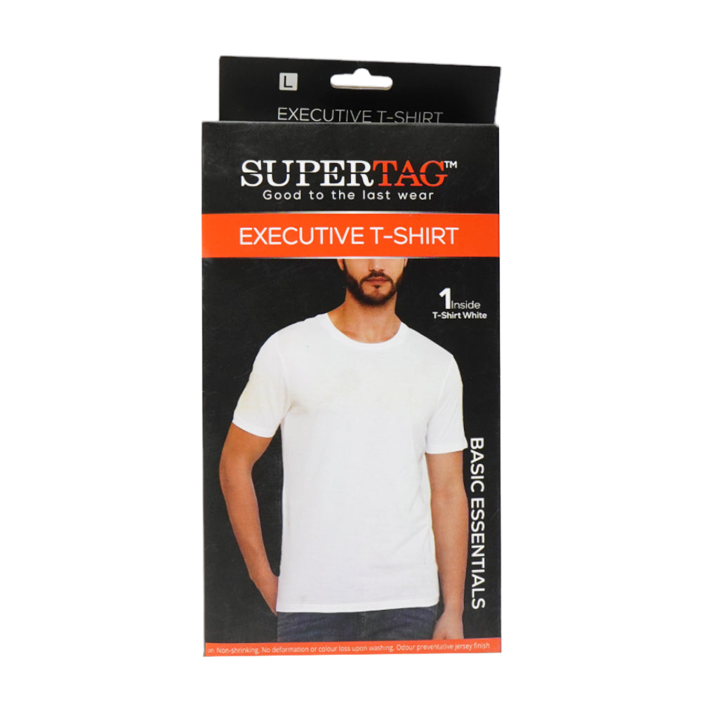 SUPER T SHIRT WHITE LARGE P1