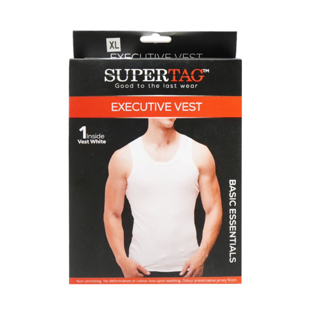 SUPER SANDO VEST WHITE X LARGE P1