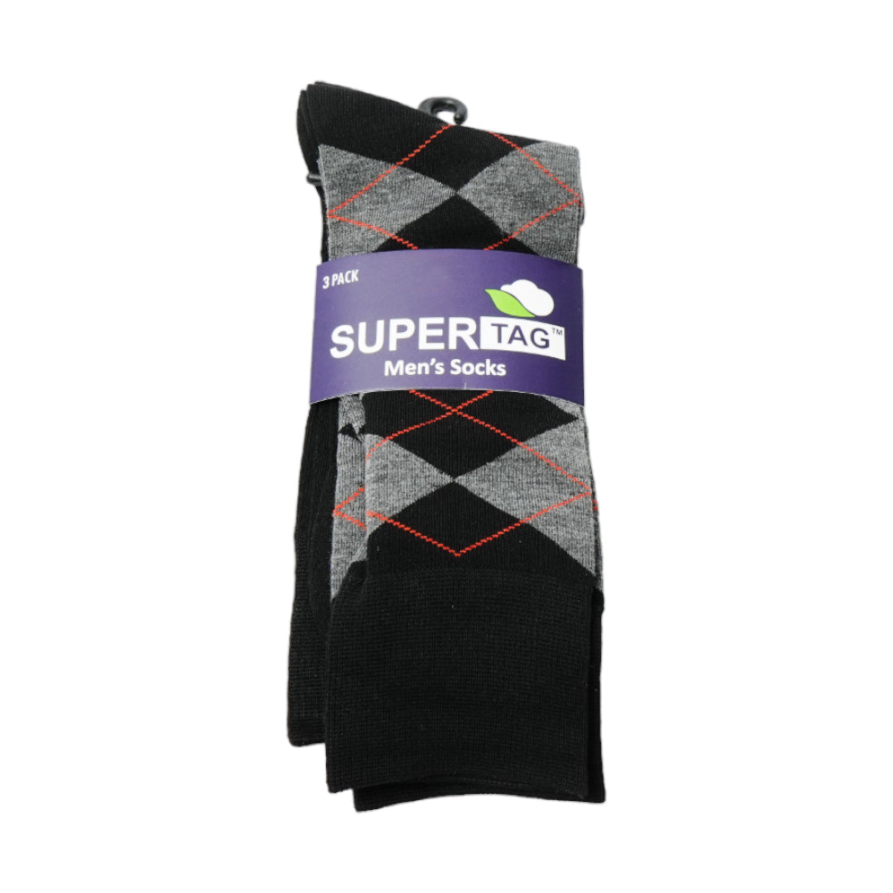 SUPER SOCKS MULTI P3 (BLACK)