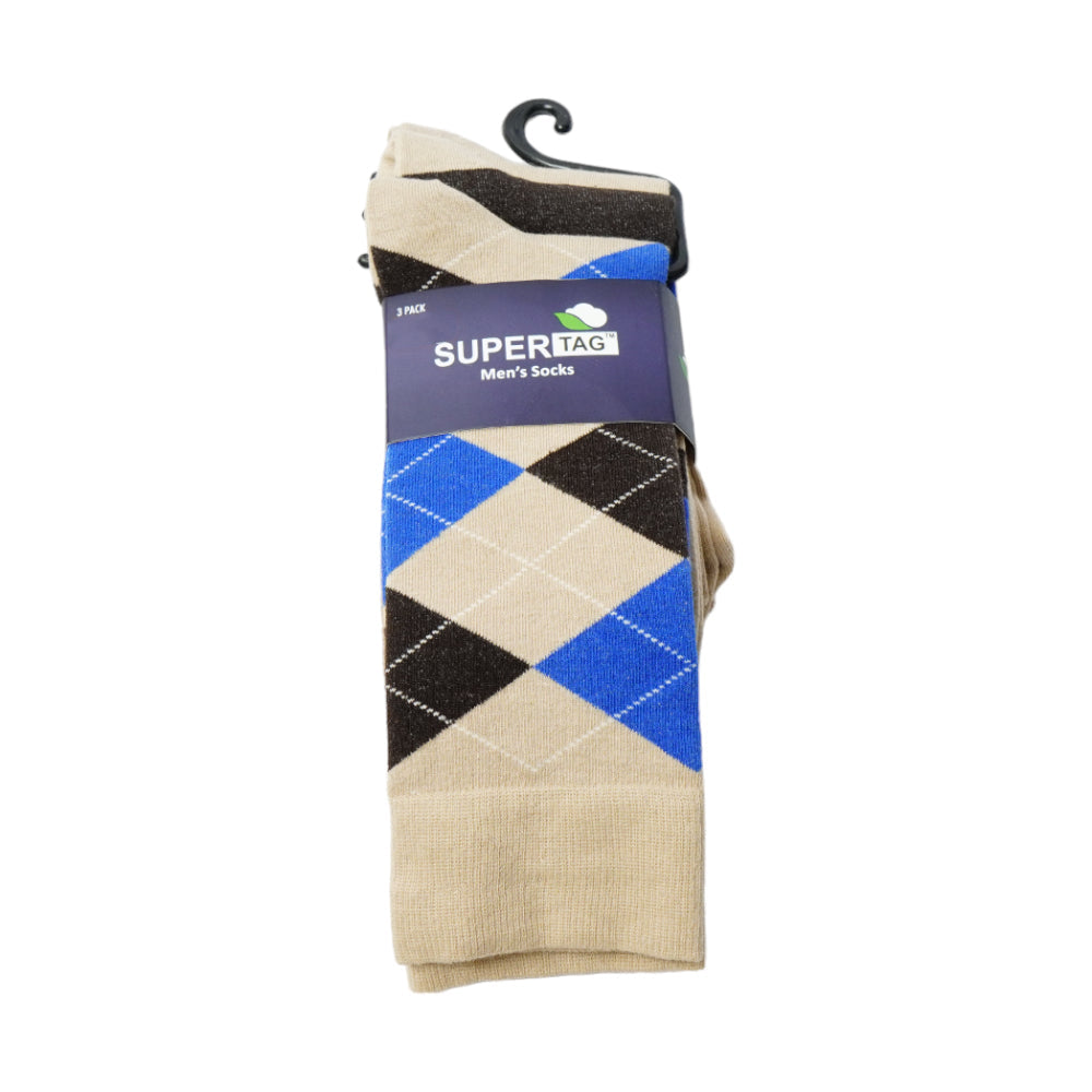 SUPER SOCKS MULTI P3 (BROWN)