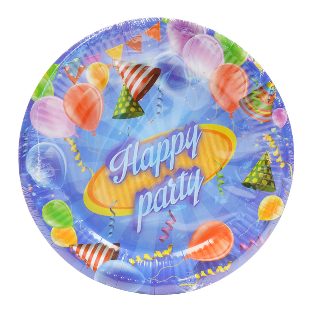 DISPOSABLE BIRTHDAY PLATE ROUND IR Z-31