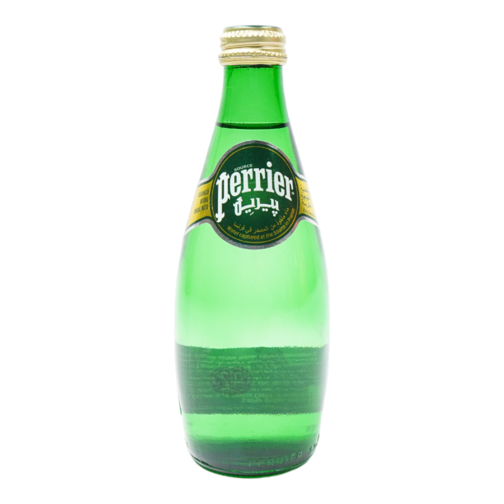 PERRIER MINERAL WATER NATURAL GLASS BOTTLE 330 ML