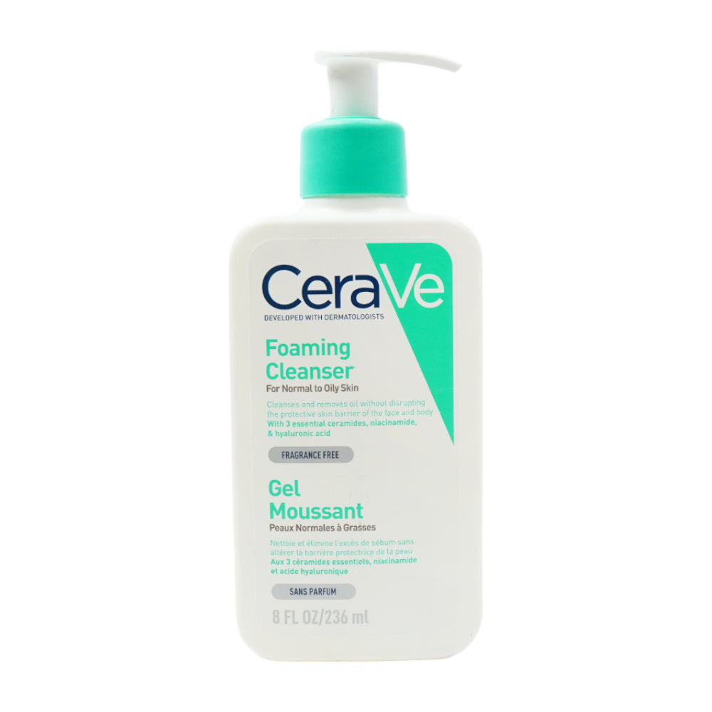 CERAVE FOAMING CLEANSER FOR NORMAL TO OILY SKIN 236ML