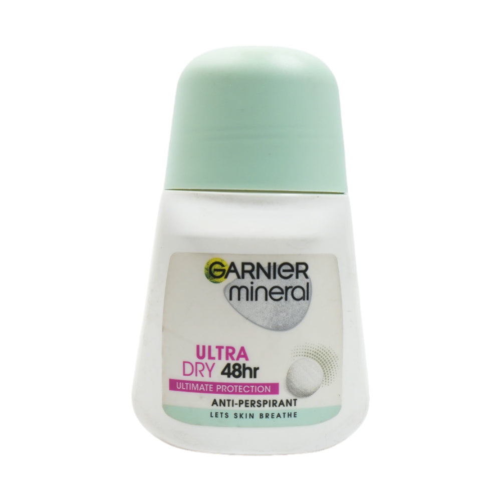 GARNIER MINERAL ROLL ON ULTRA DRY 48HR ULTIMATE 50 ML