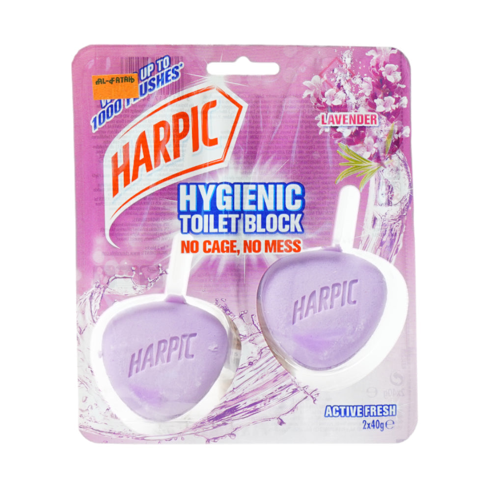 HARPIC ACTIVE FRESH LAVENDER 2X40 GM