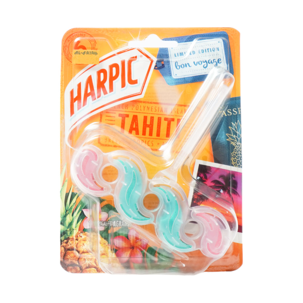 HARPIC TOILET AIR FRESHNER HANGER TAHITI 35 GM