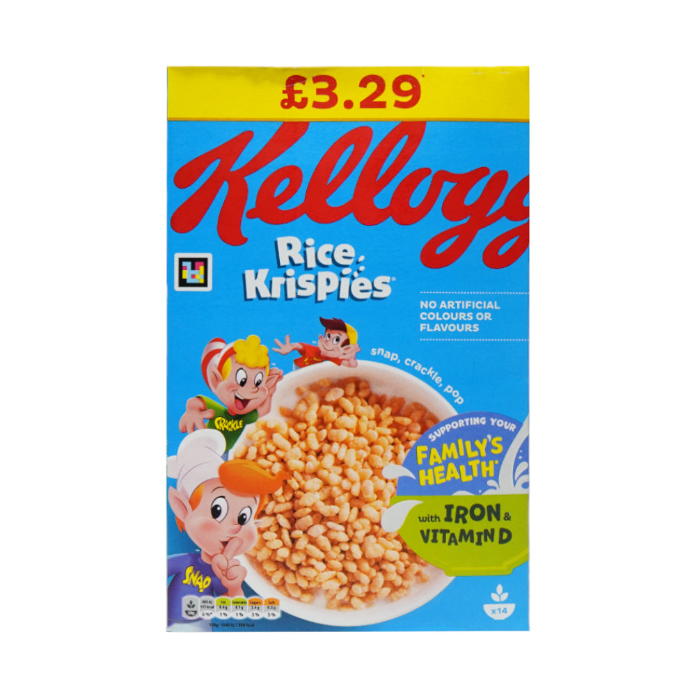 KELLOGGS CEREAL RICE KRISPIES 430 GM