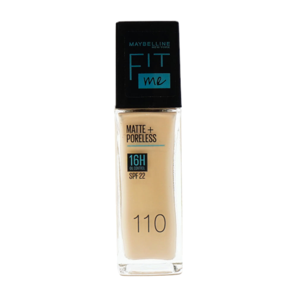 MAYBELLINE PRIMER FIT ME FOUNDATION MATTE & PORELESS SPF 110