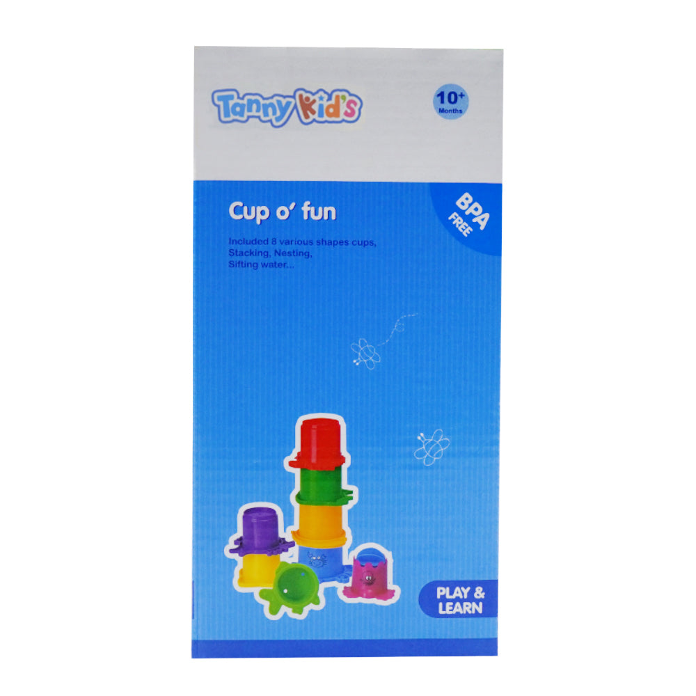 TY9055 TANNY KIDS CUP O FUN SHAPES ID