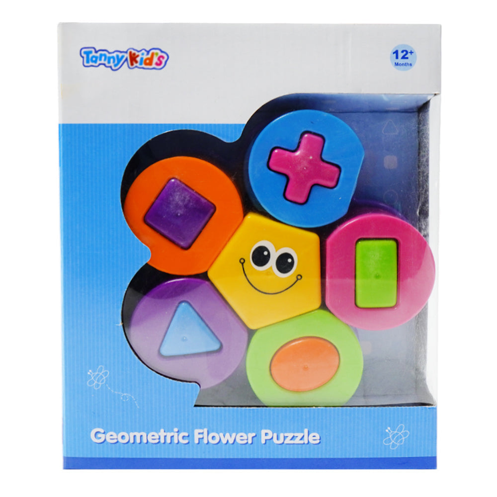 TY9073 TANNY KIDS GEOMETRIC FLOWER PUZZLE ID