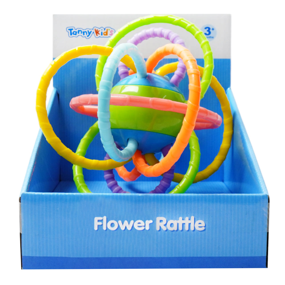 TY9076 TANNY KIDS FLOWER RATTLE ID