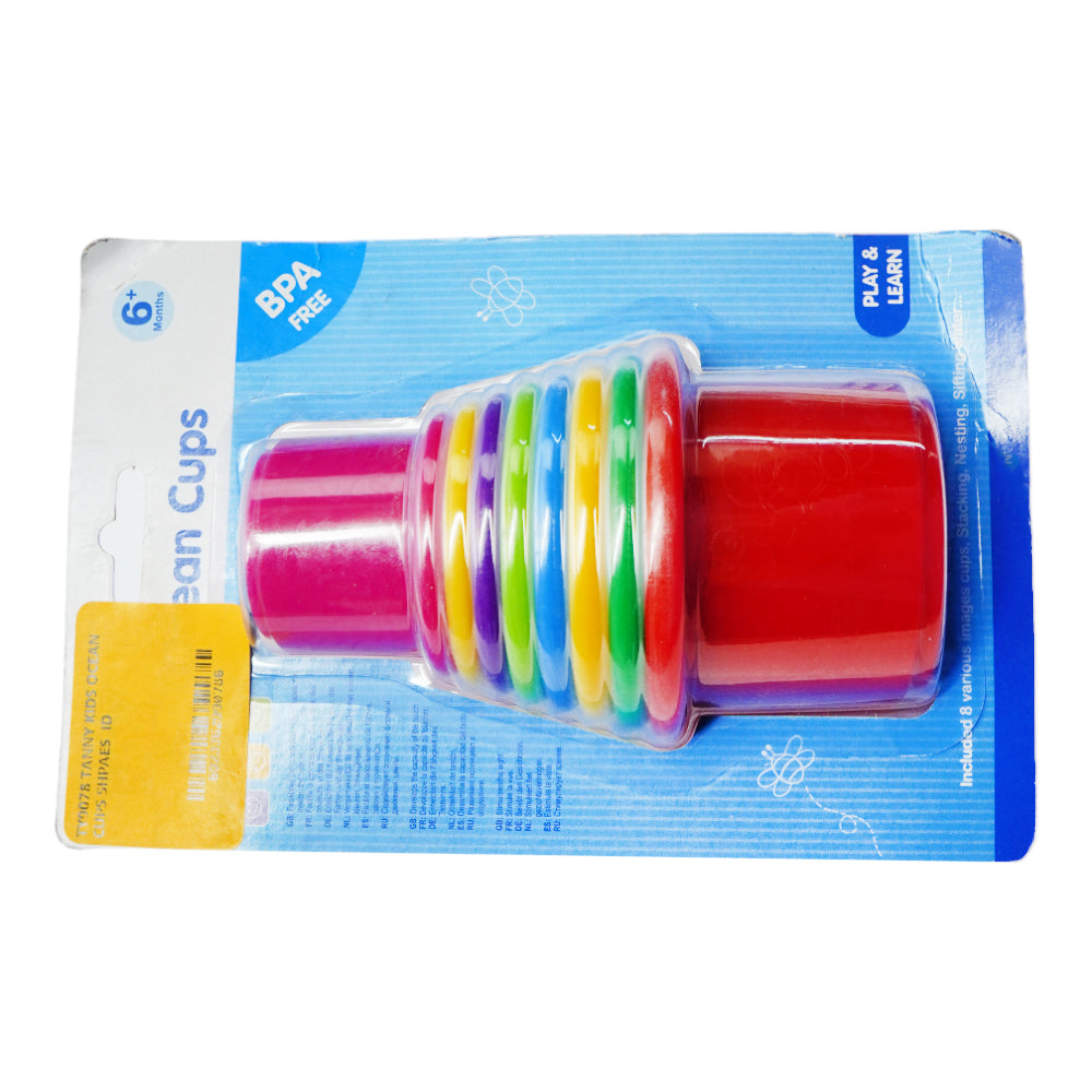 TY9078 TANNY KIDS OCEAN CUPS SHPAES ID