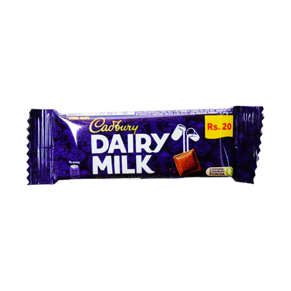 CADBURY DAIRY MILK CHOCOLATE 5.2 GM