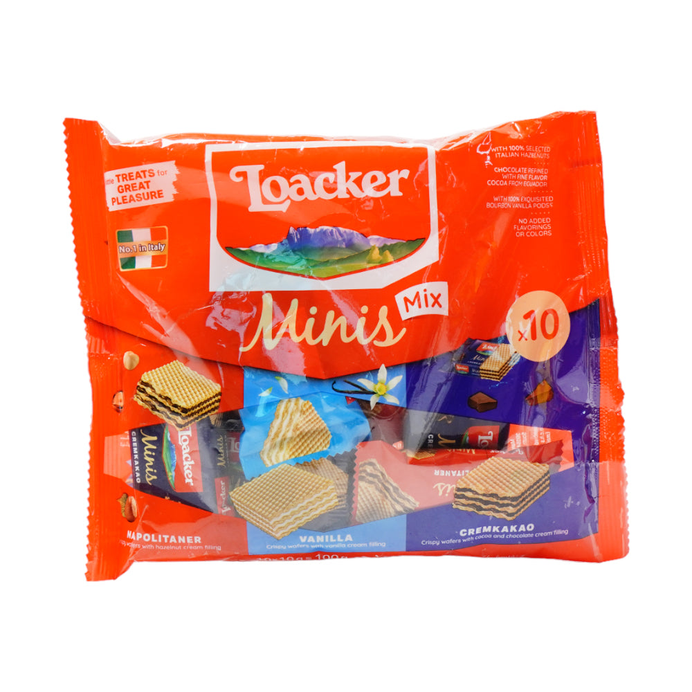 LOACKER CLASSIC WAFER MINI MIX 100GM