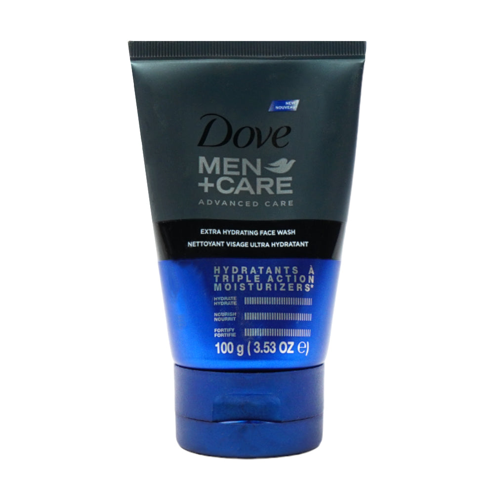 DOVE MEN FACE WASH EXTRA HYDRATING 100G