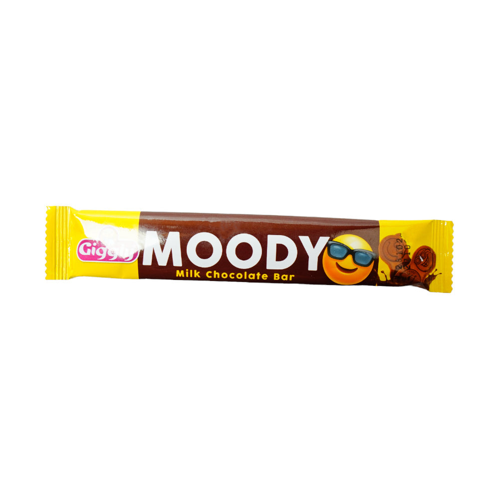 GIGGLY MOODY MILK CHOCOLATE BAR 24 GM